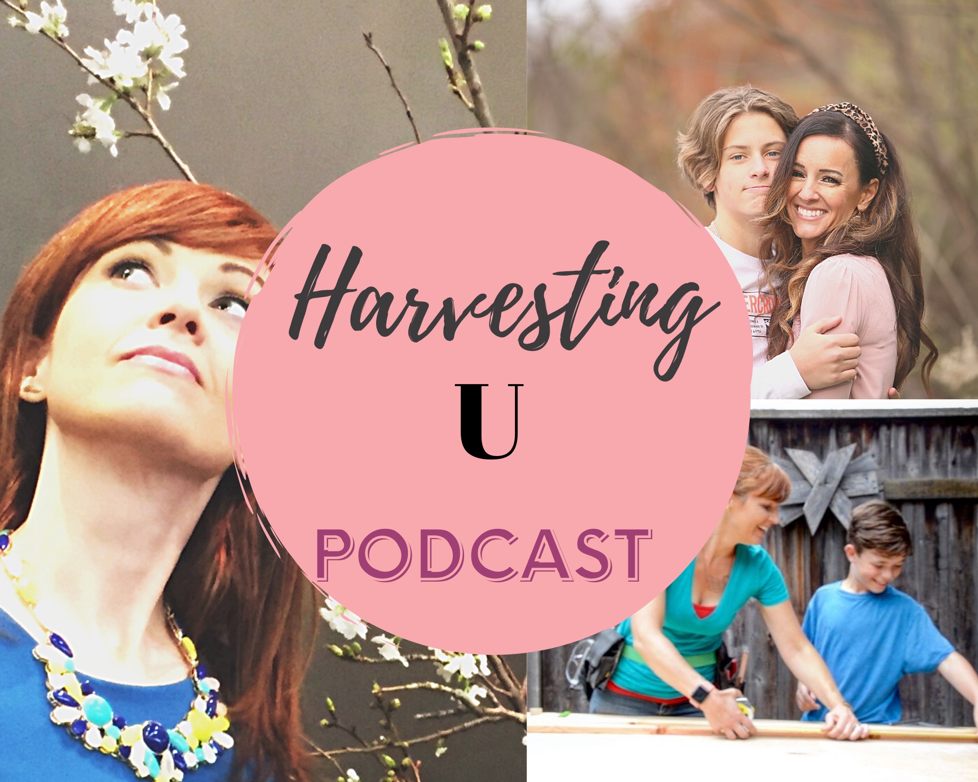 Theresa Aubrey kids Harvesting U being present